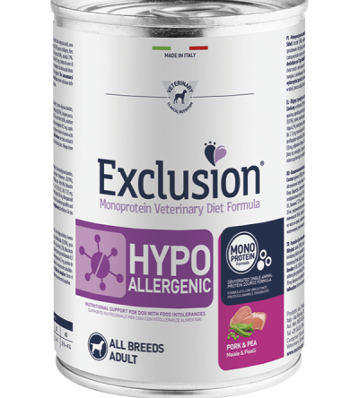 Exclusion Hyopoallergenic Maiale 400g